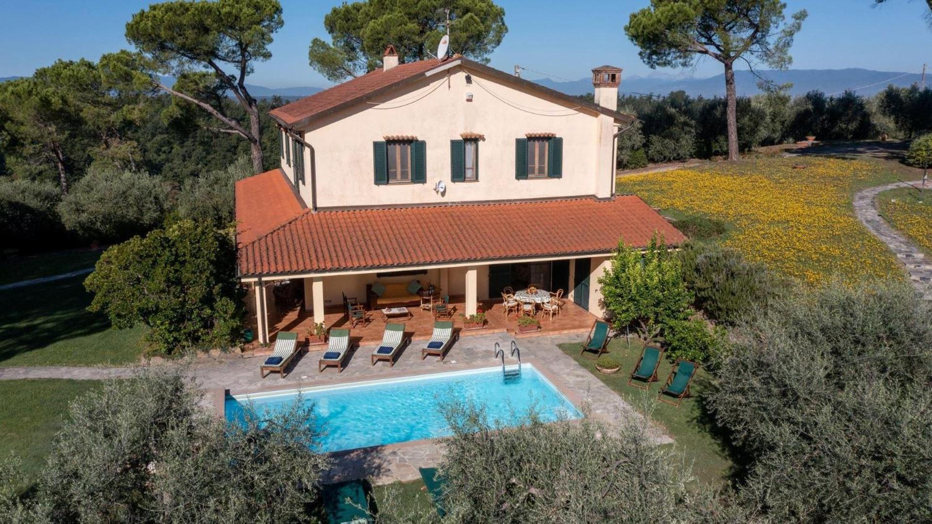 Villa Montalbano 12 Черрето-Гвиди Экстерьер фото